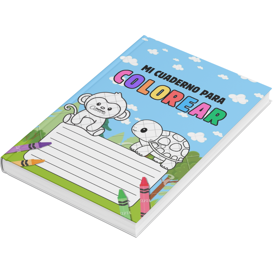 Para los más peques! Cuaderno para colorear!