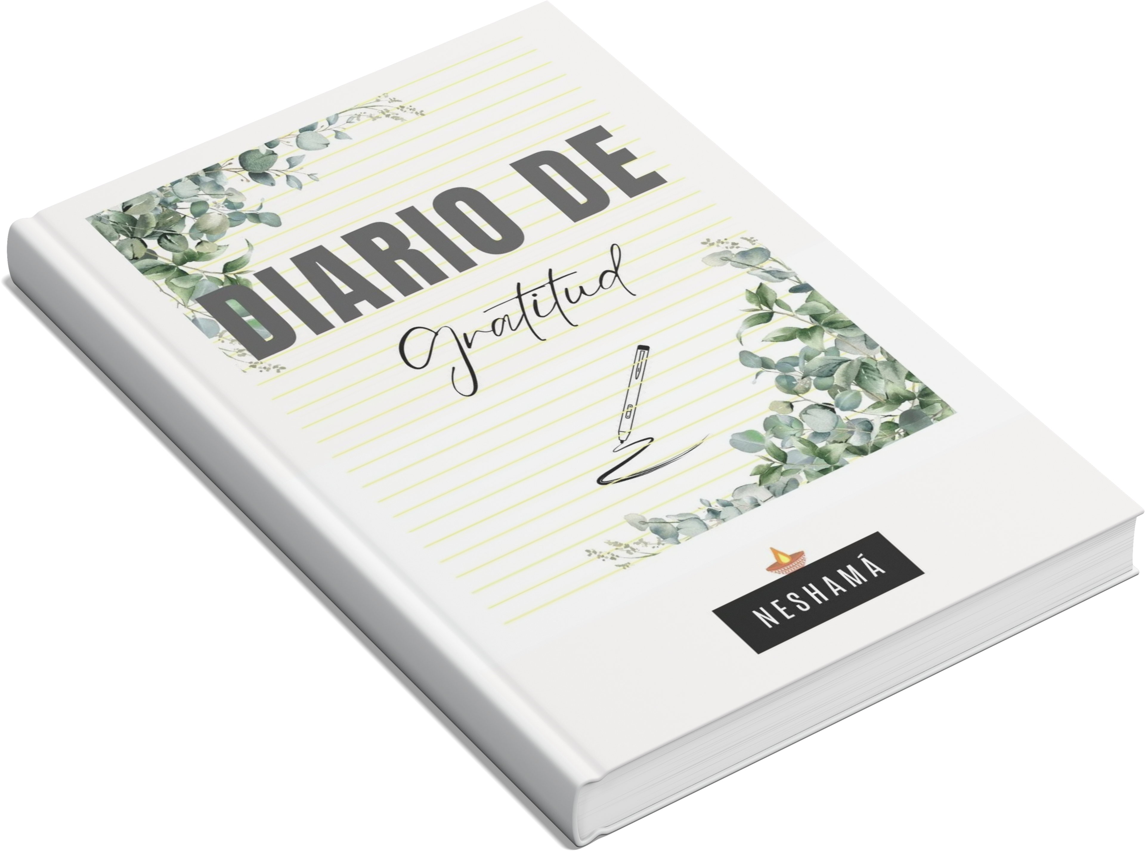 Diario de gratitud eucalipto